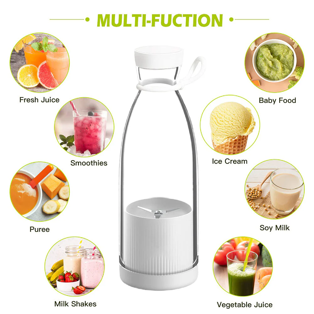 Mini Juicer – Portable & USB Rechargeable