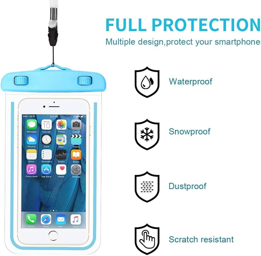 Waterproof Mobile Pouch – Touch-Friendly & Secure