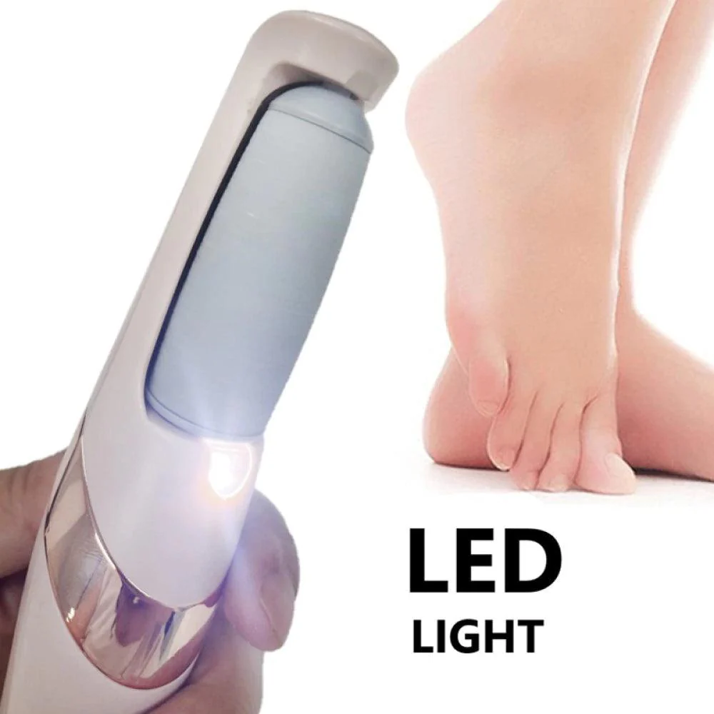 Electric Pedi Foot Filer – Rechargeable Callus & Dead Skin Remover