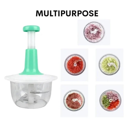 Manual Hand Push Chopper | Multi-functional Vegetable Grater