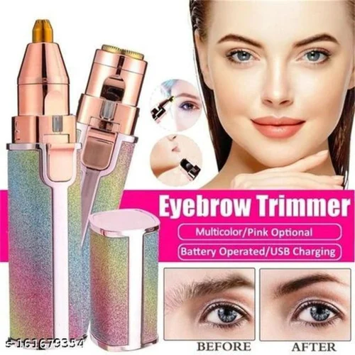 Electric Eyebrow Trimmer 2-in-1 – Precision Grooming Tool