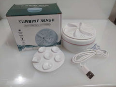 Usb Travel Washer Washing Air Bubble Machine Ultrasonic Rotating Turbine Washing Machine For Socks Underwear Wash Dishes